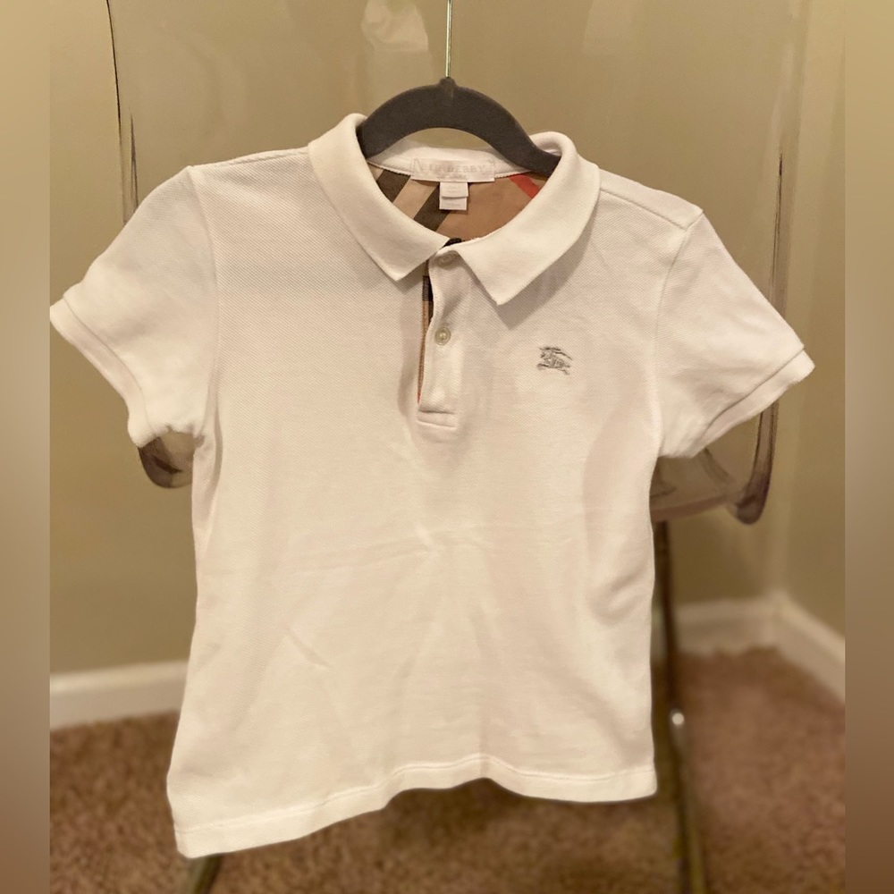 Burberry authentic polo white 4Y